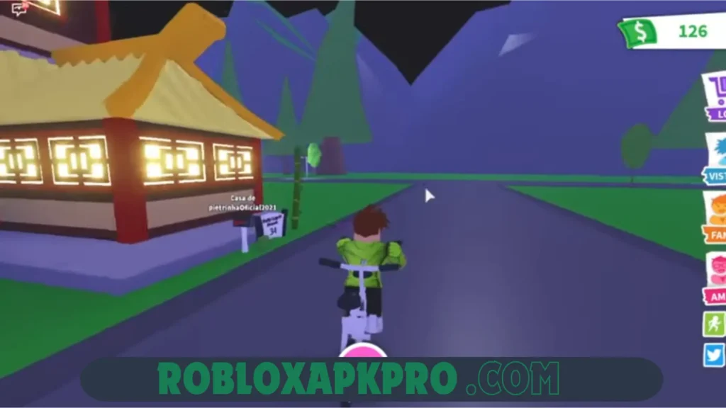 Cycling in Roblox Mod APK