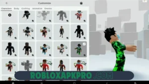 Download Roblox Mod APK 2.698.941 free on Android 8 Avatar Customization